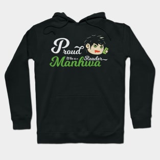 Cool Vintage Proud To Be A Manhwa Reader Hoodie